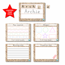 Load image into Gallery viewer, Learn To Write: Personalised Name, Handwriting & Fine Motor Skills Ages 2-5