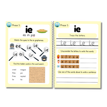 Load image into Gallery viewer, Phonics wipeable book - Phase five
