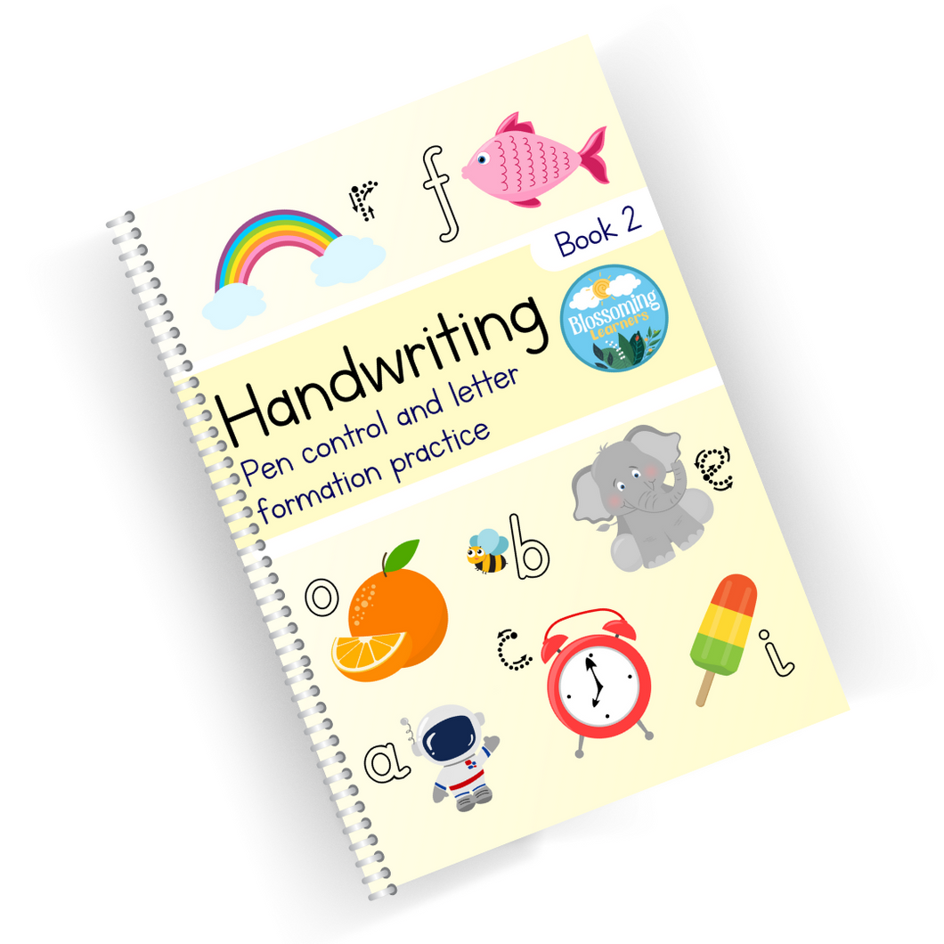 Handwriting practice book