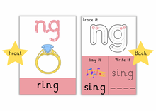 Load image into Gallery viewer, Phonics flashcards - Phase 3
