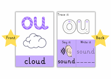 Load image into Gallery viewer, Phonics flashcards - Phase 5
