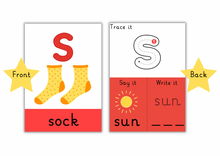 Load image into Gallery viewer, Phonics flashcards - Phase 2
